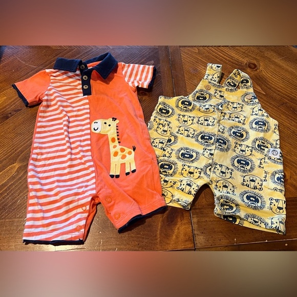 Free Planet & First Impressions Baby Boy Outfit Bundle Size 3-6 months - Picture 1 of 16